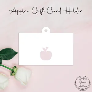 Apple • Gift Card Holder • 100mm