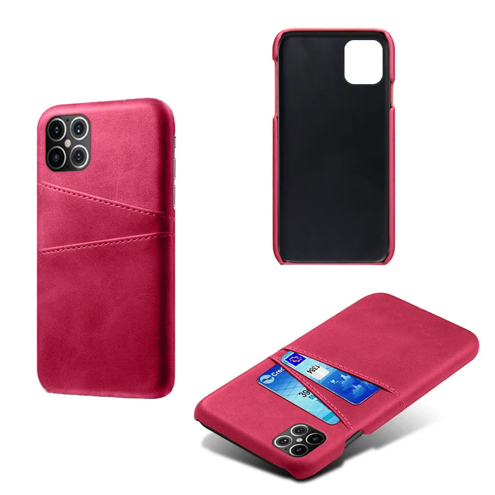 Apple iPhone 12 Mini Pro Max Leather Wallet Card Holder Shockproof Case