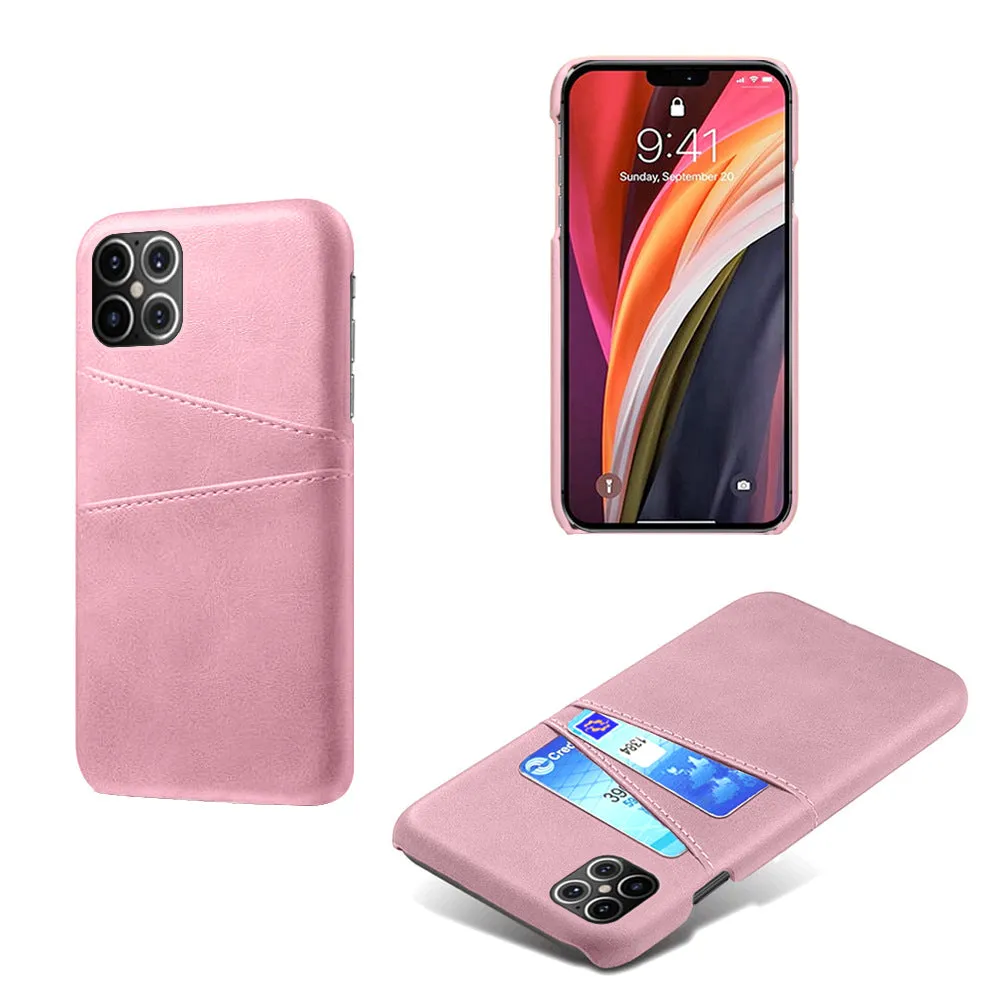 Apple iPhone 12 Mini Pro Max Leather Wallet Card Holder Shockproof Case