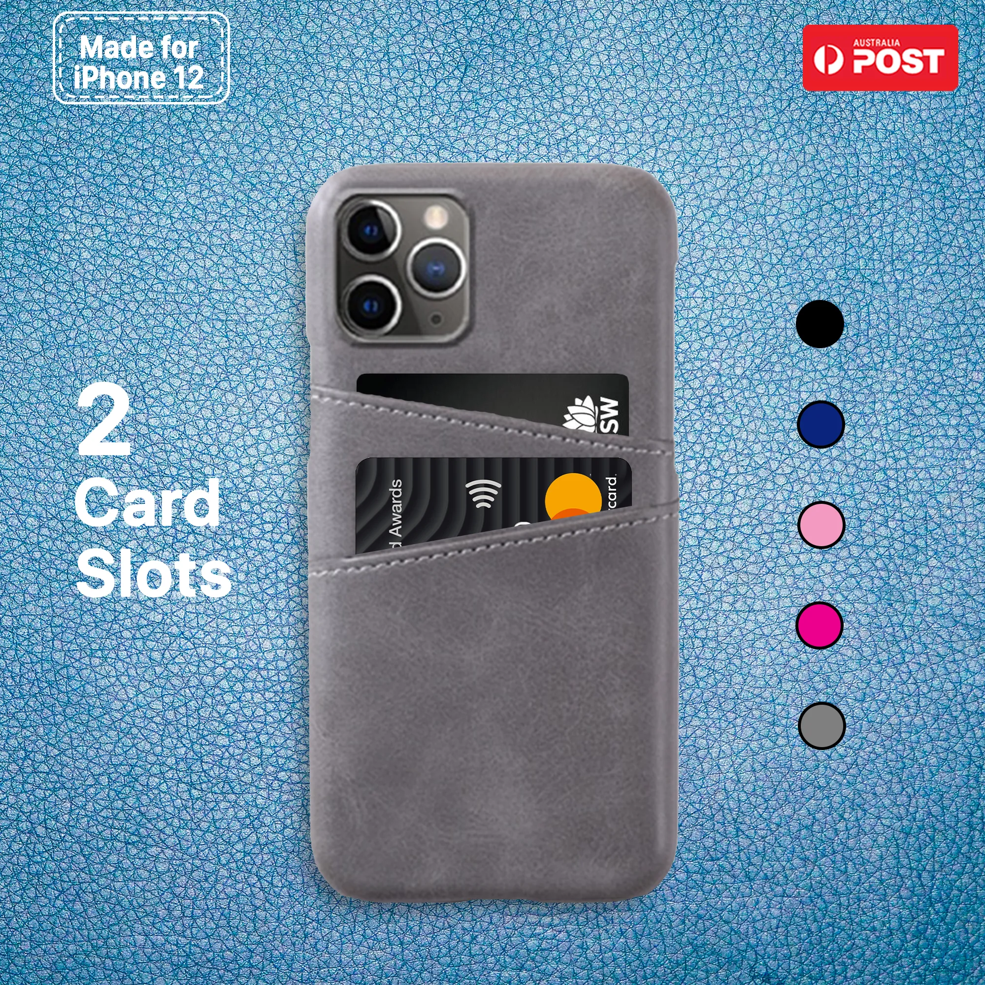 Apple iPhone 12 Mini Pro Max Leather Wallet Card Holder Shockproof Case