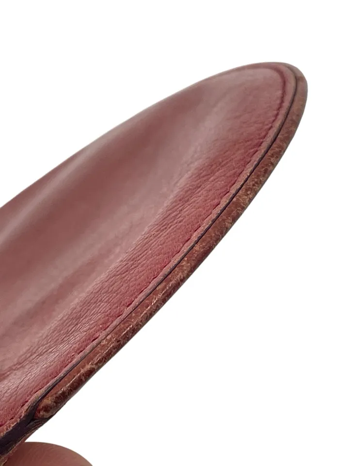 As Is Gucci Half Moon Key Pouch