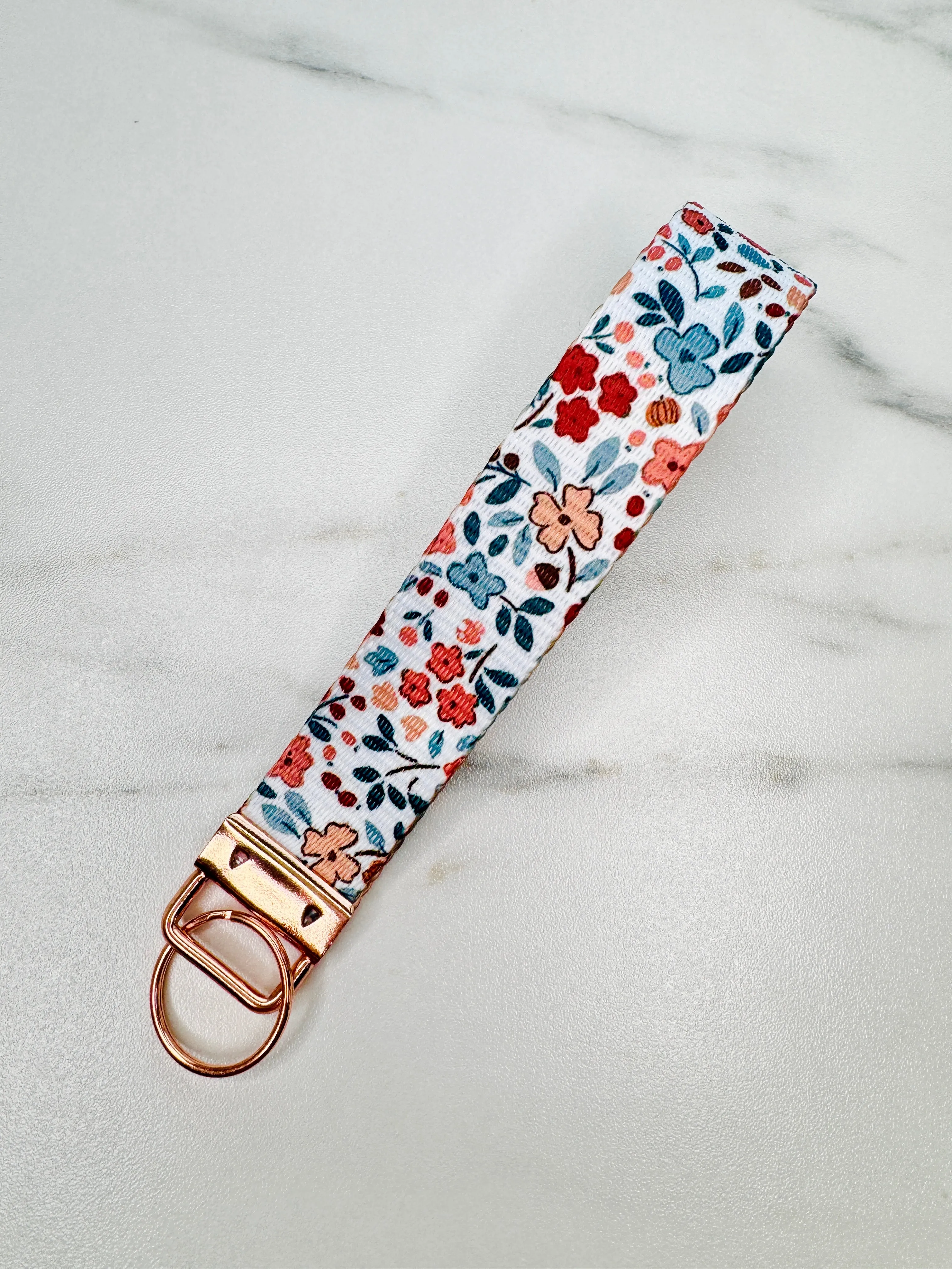 Autumn Bloom Key Fob