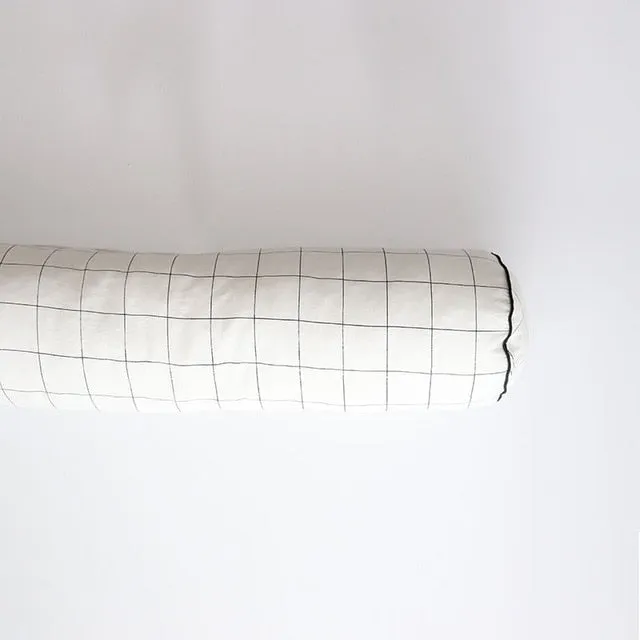 Baby Bed Bumper For Newborns Baby Room Decoration Thick Soft Crib Protector For Kids Cot Cushion With Cotton Cover Detachable