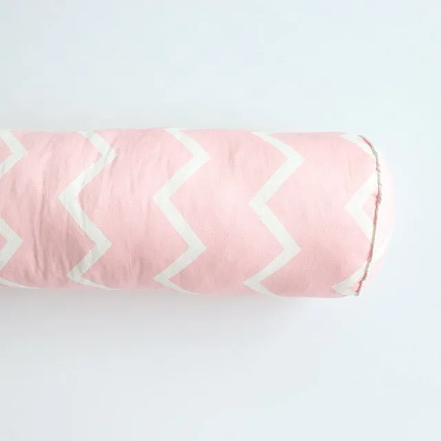 Baby Bed Bumper For Newborns Baby Room Decoration Thick Soft Crib Protector For Kids Cot Cushion With Cotton Cover Detachable