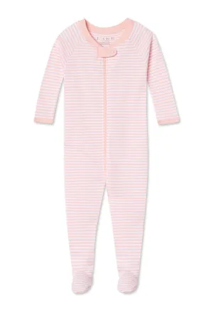 Baby Sleeper in English Rose Stripe