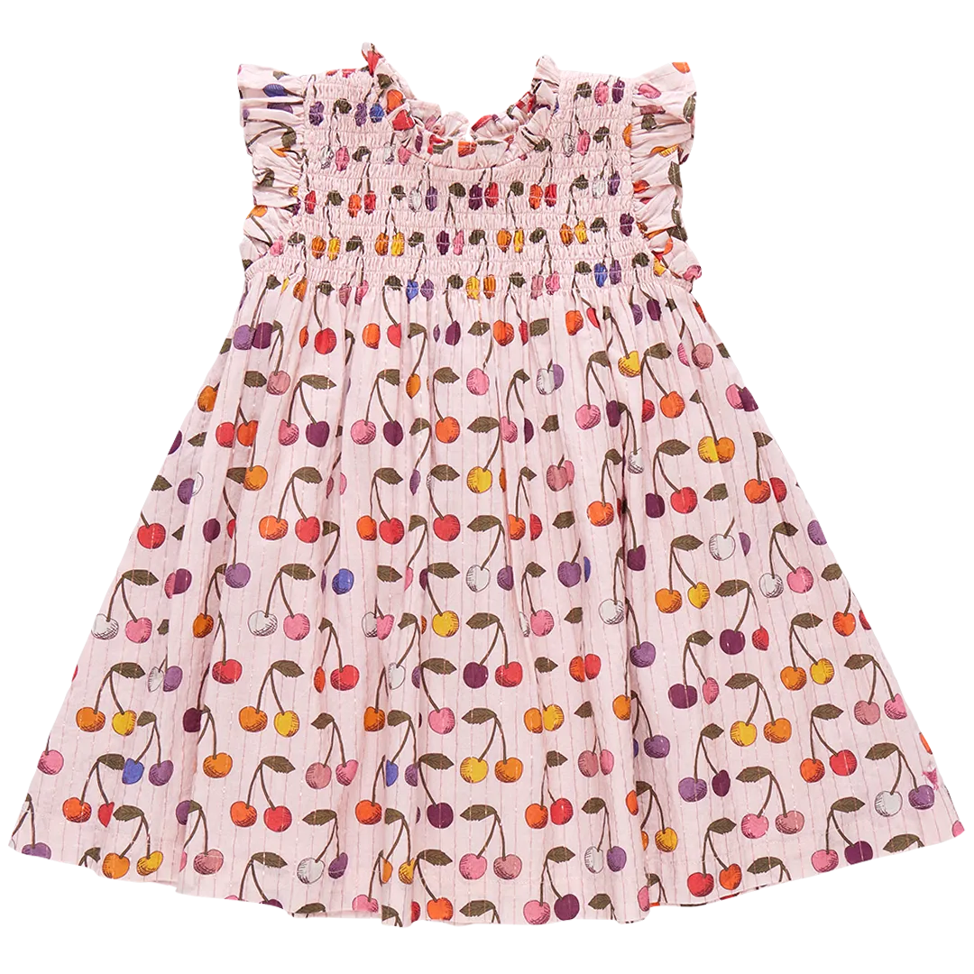 Baby Stevie Dress | Cloud Pink Cherry
