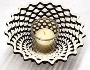 Baltic by Design Votive - Weave