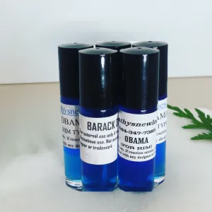 Barack Obama for Men Cologne Body Oil Fragrance roll on pack of 5