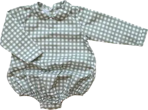 Bayard Bubble in Field Check Sage