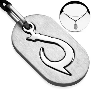 BeachJewelry.com Tribal Hook Penant w/necklace (#c439)