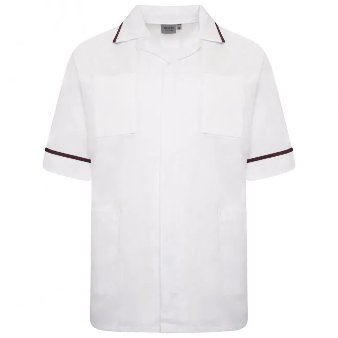 Behrens Male Healthcare Tunic (Whites) - NCMT