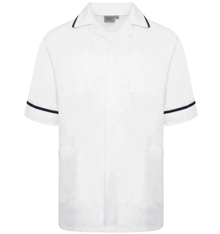 Behrens Male Healthcare Tunic (Whites) - NCMT