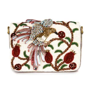 Birdie White Clutch