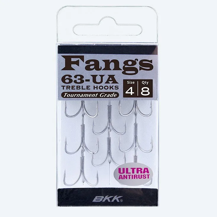 BKK Fangs 63-UA Trebles