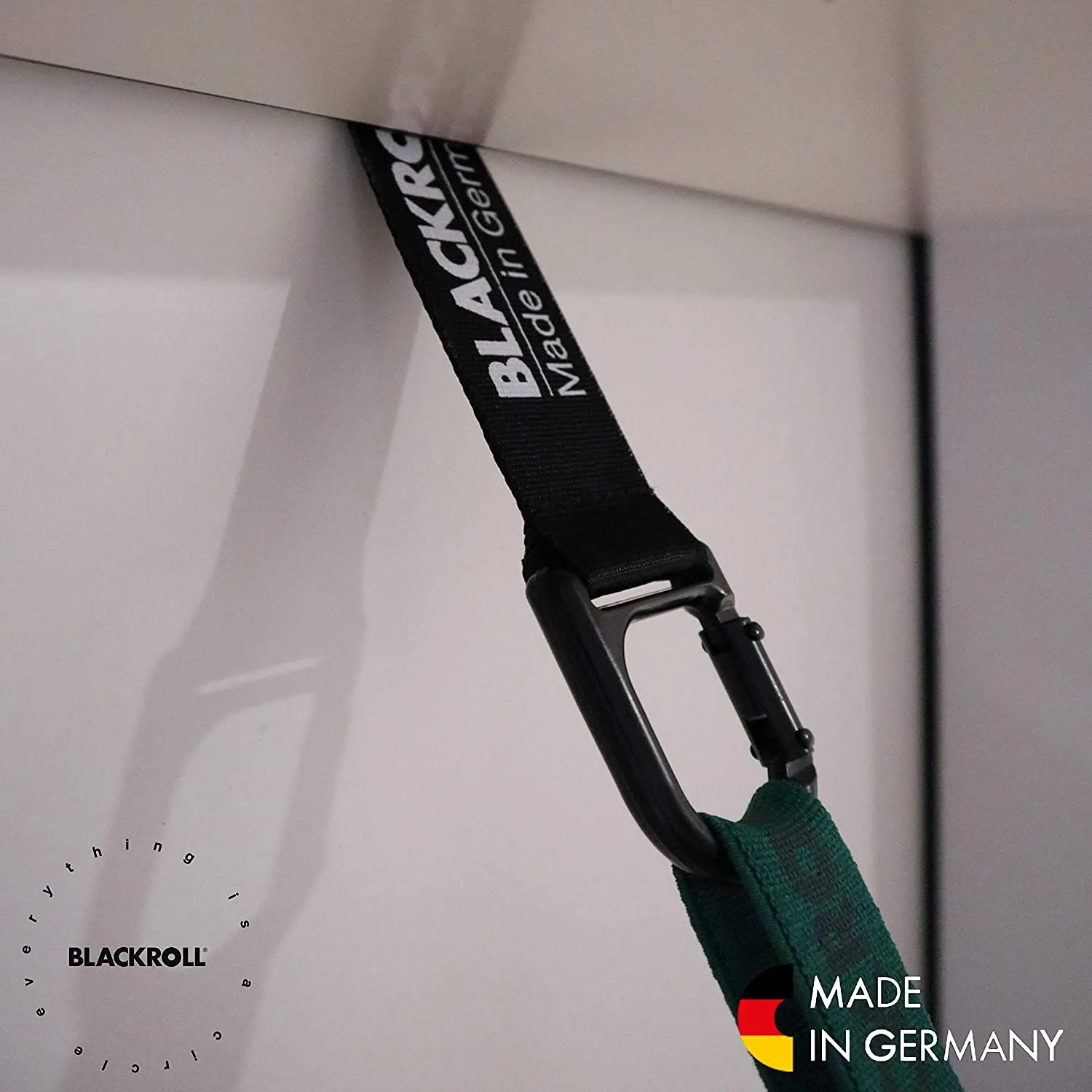 BLACKROLL - Door Anchor Hook, for Resistance Bands Exercises, Multi Point Anchor Gym Attachment for Home Gym, Portable Door Band Resistance Workout Equipment
