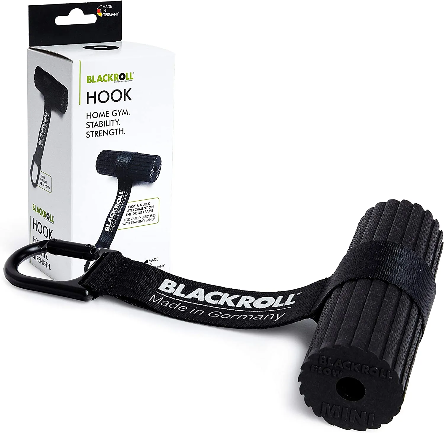 BLACKROLL - Door Anchor Hook, for Resistance Bands Exercises, Multi Point Anchor Gym Attachment for Home Gym, Portable Door Band Resistance Workout Equipment