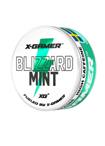 Blizzard Mint Energy Pouches (10 Pack/200 Pouches)