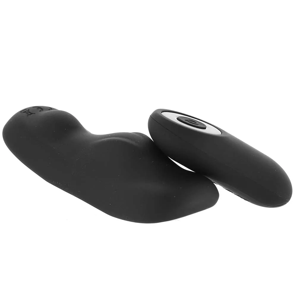 Blush Temptasia Panty Vibe Rechargeable Remote-Controlled Silicone Wearable Vibrator Black