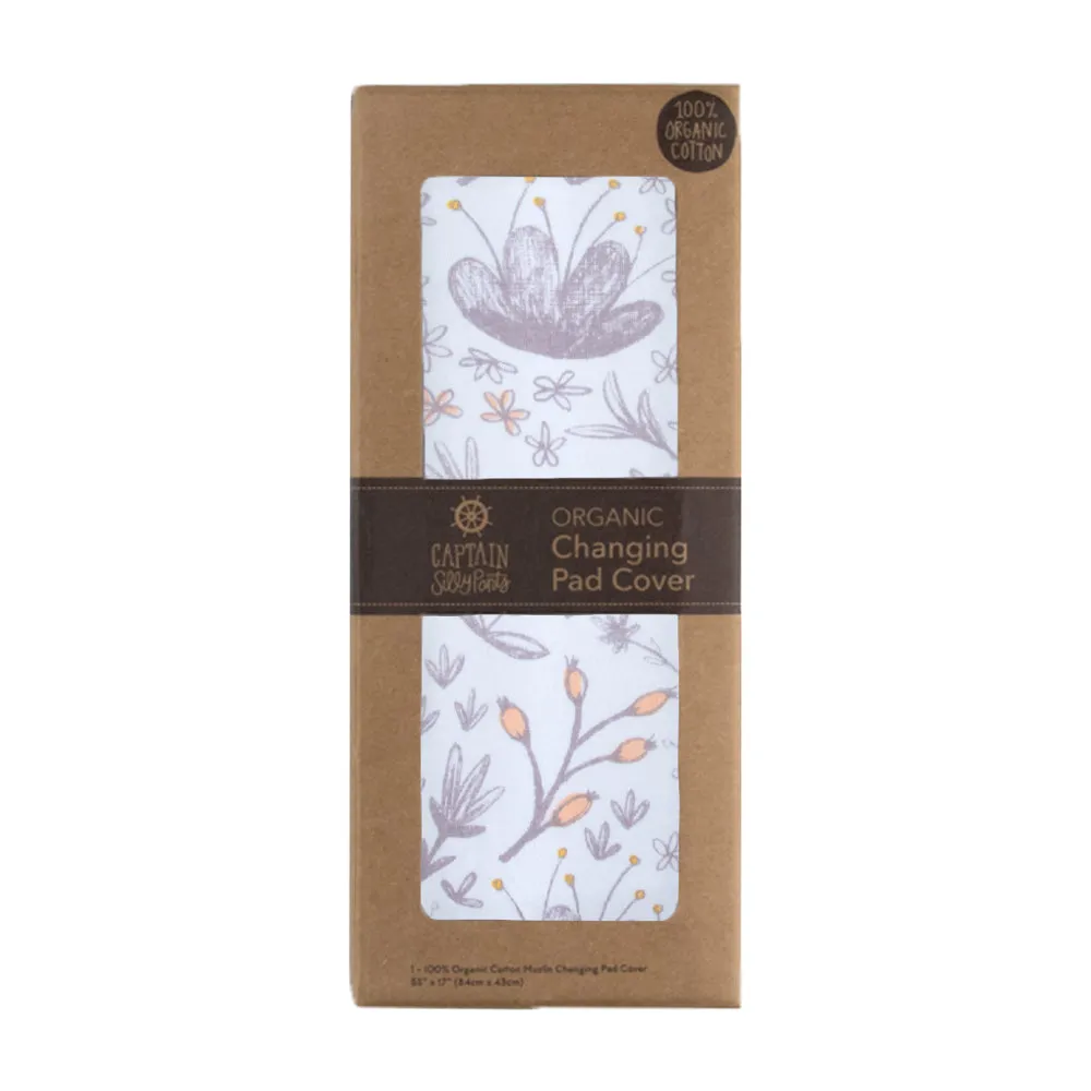 Blushing Blossom Changing Pad Cover