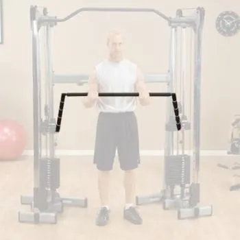 Body-Solid Dual Press Bar Accessory (Bar Only)