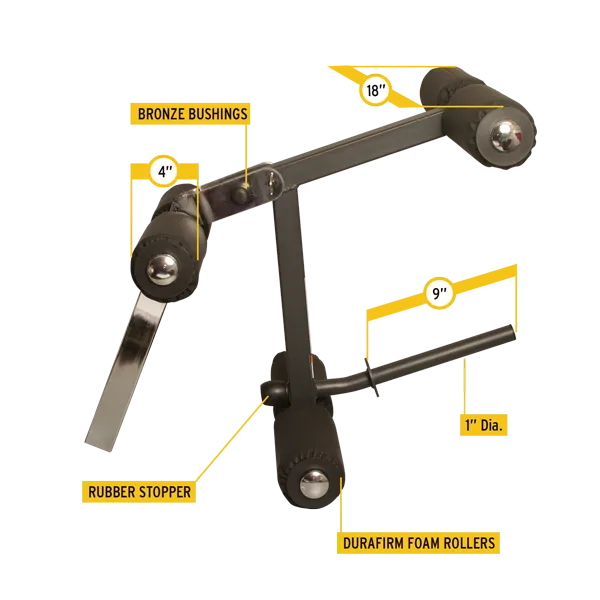 Body-Solid GLDA3 Leg Developer Bench Attachment