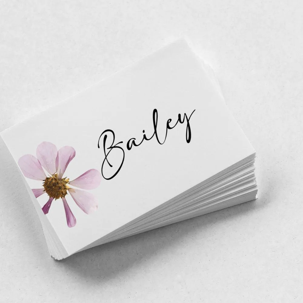 Boho Wedding Place Cards, Set of 10