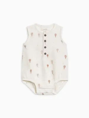 Bowie Muslin Bubble Romper