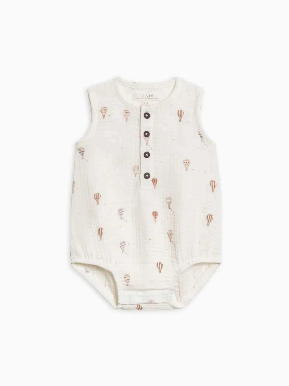 Bowie Muslin Bubble Romper
