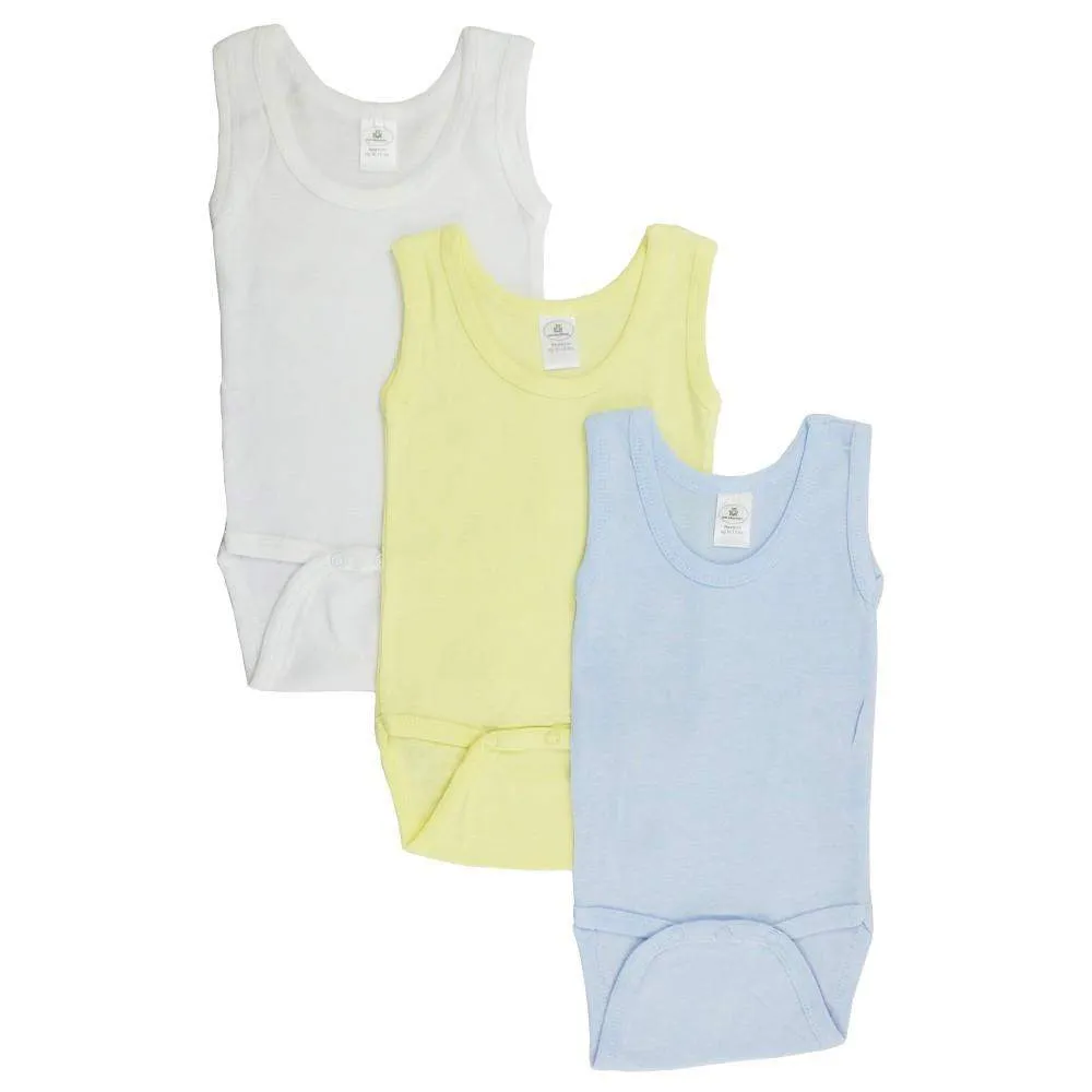 Boy's Sleeveless Onesie 3-Pack