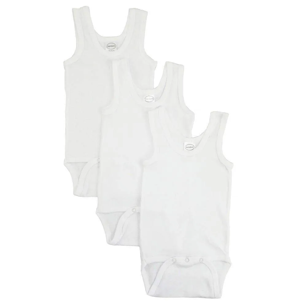 Boy's Sleeveless Onesie 3-Pack