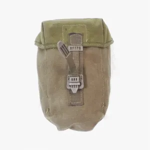 British '90-pattern P.L.C.E. Water Bottle Pouch - Gen-2. Used/Graded. Olive Green.