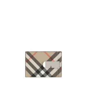 Burberry Archive Check Card Holder
