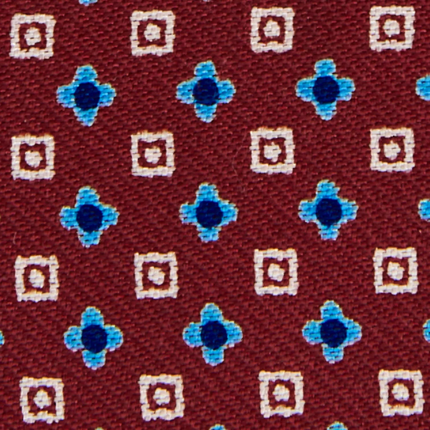 BURGUNDY SILK AND LEATHER FOLDING CARD HOLDER