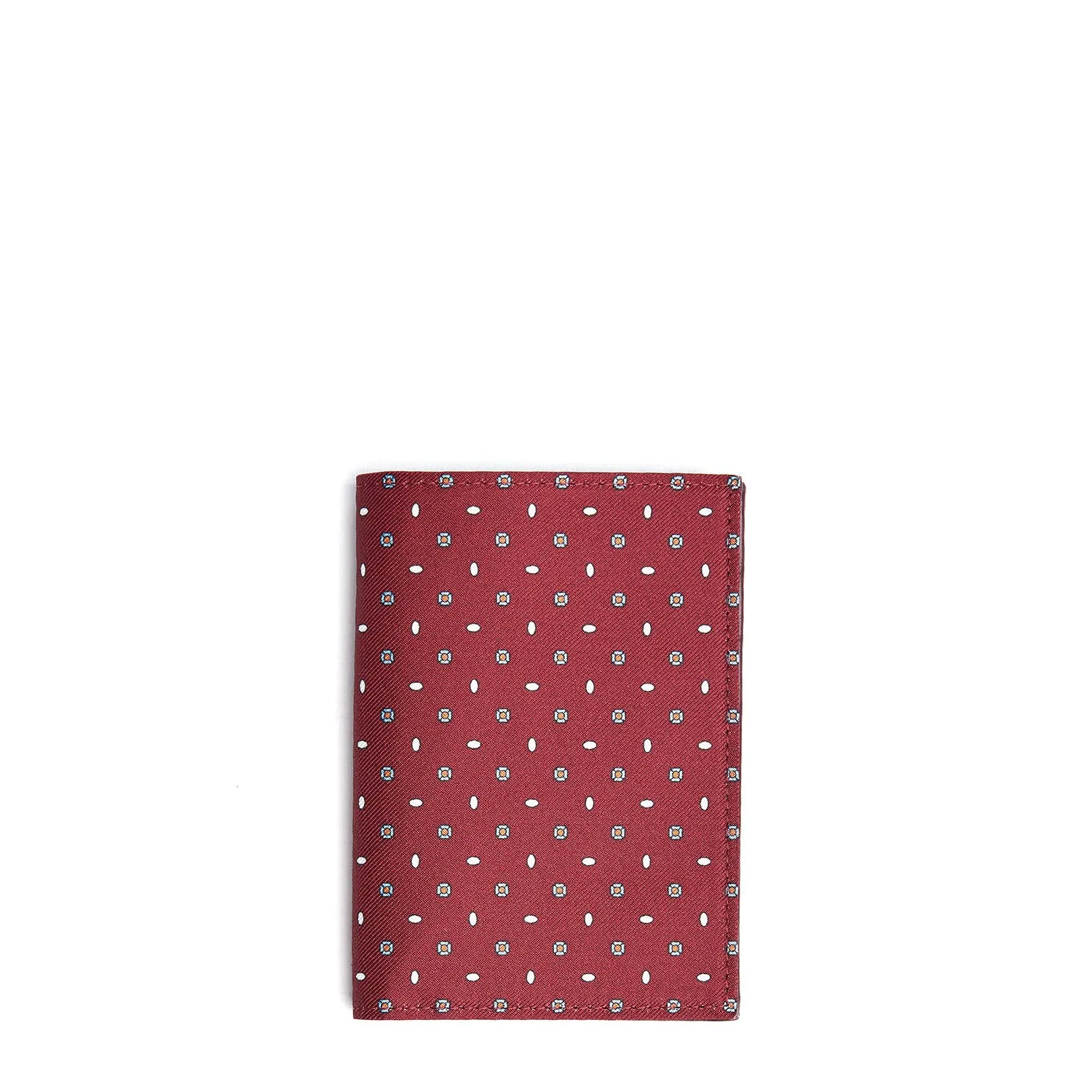 BURGUNDY VERTICAL WALLET