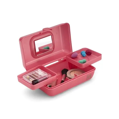 Caboodles Women's Pretty in Petite Cosmetic Case, Wicked Glinda-Pink Sparkle