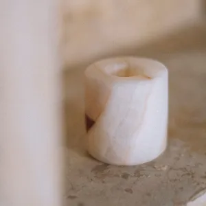 Candle Holders, Onyx
