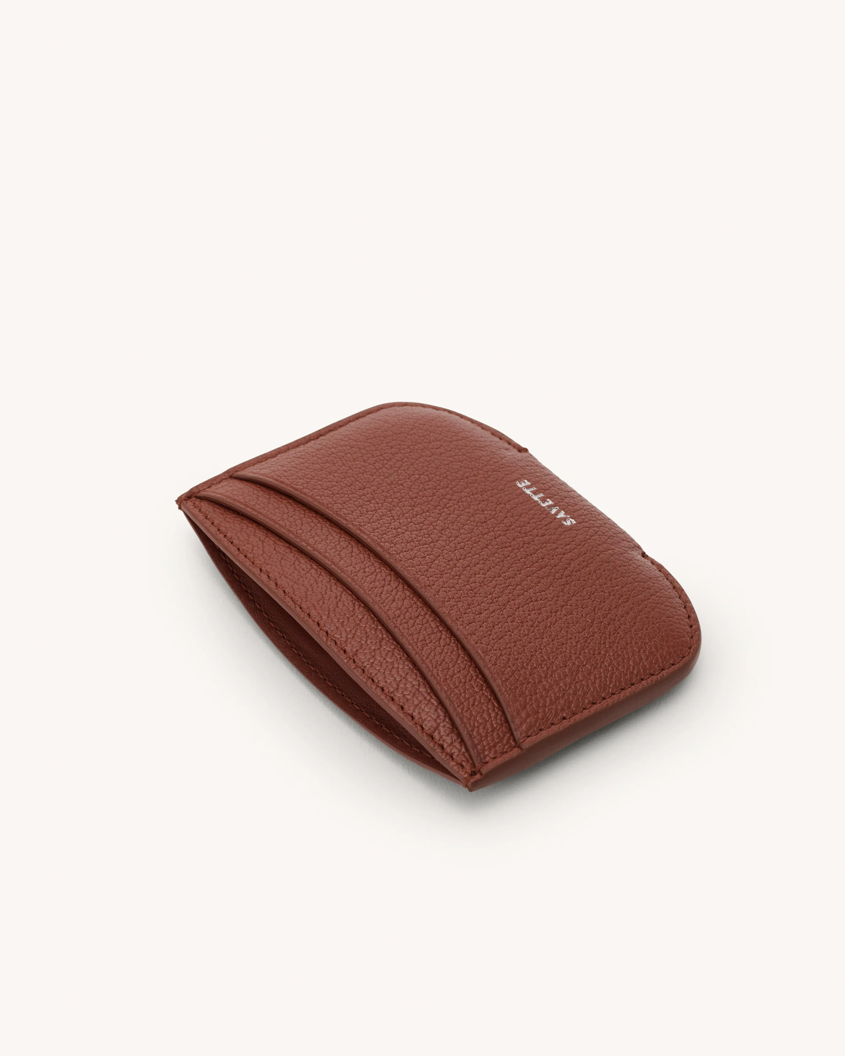 Card Holder in Maple Chevre