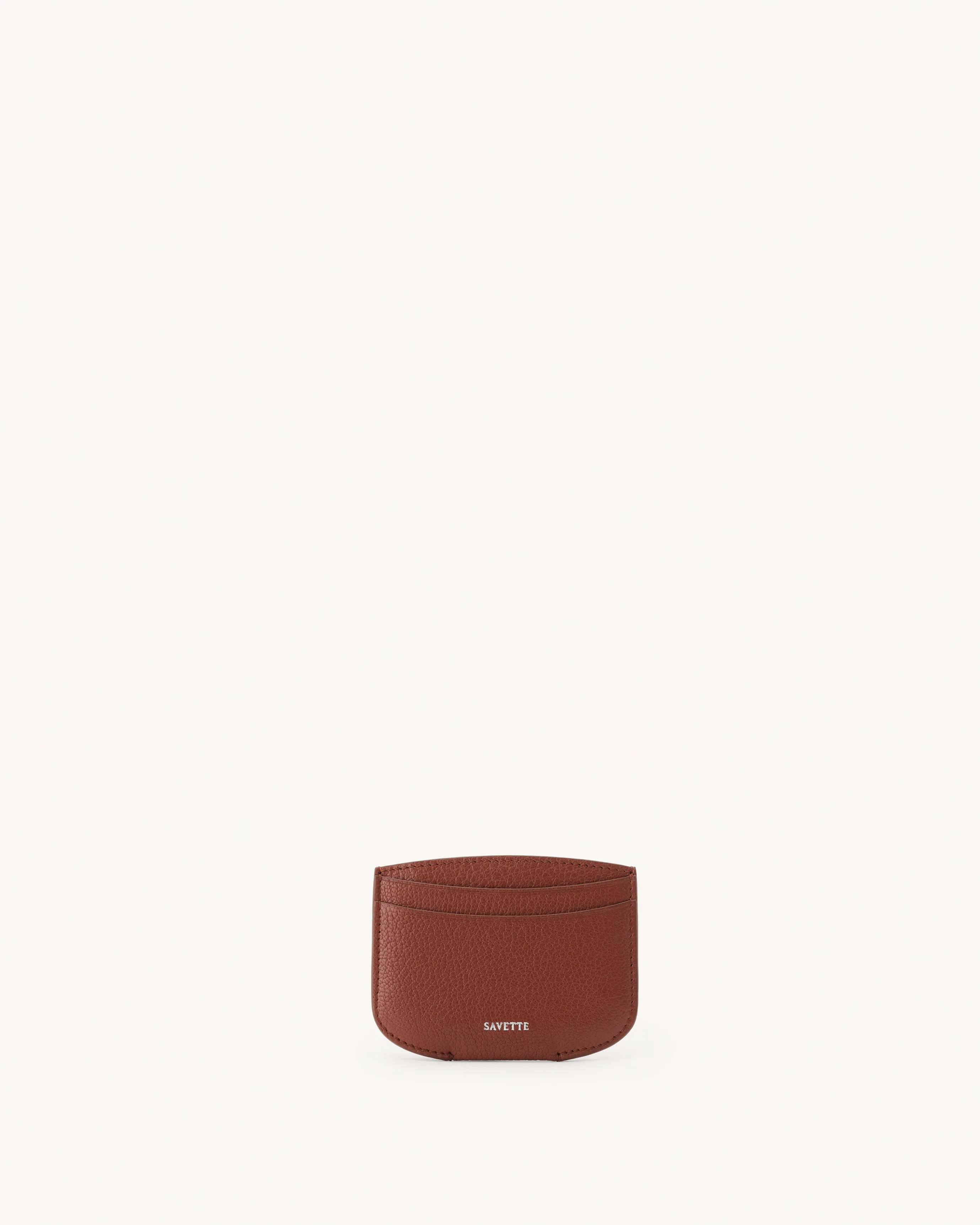 Card Holder in Maple Chevre
