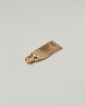 Cast Bronze Travel-Sized Toothpaste Tube