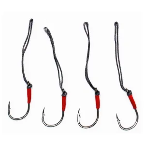 Catch Jig Head Assist Hooks with 4cm Assist Cord