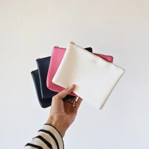 C'est Mon Tresor Zipped Pouch - 4 Colors