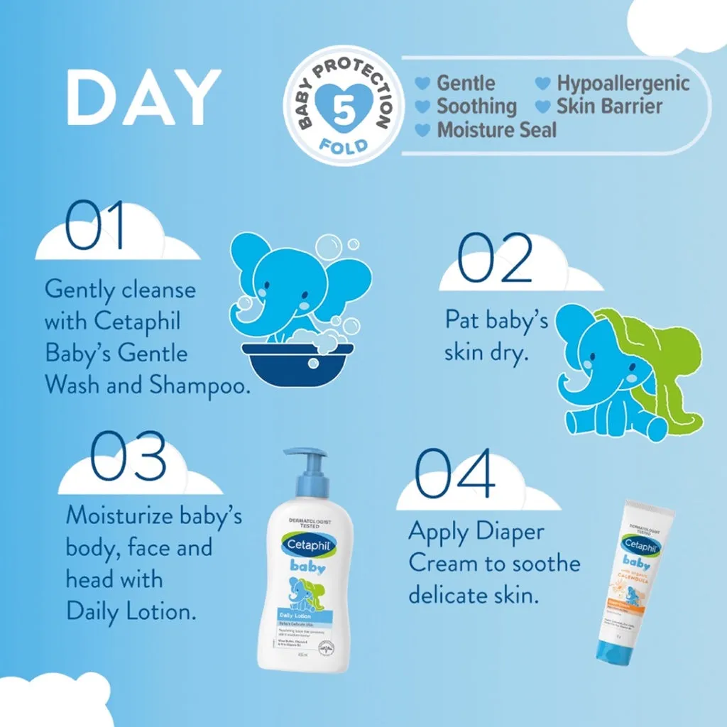 Cetaphil Baby Diaper Cream with Organic Calendula 70g
