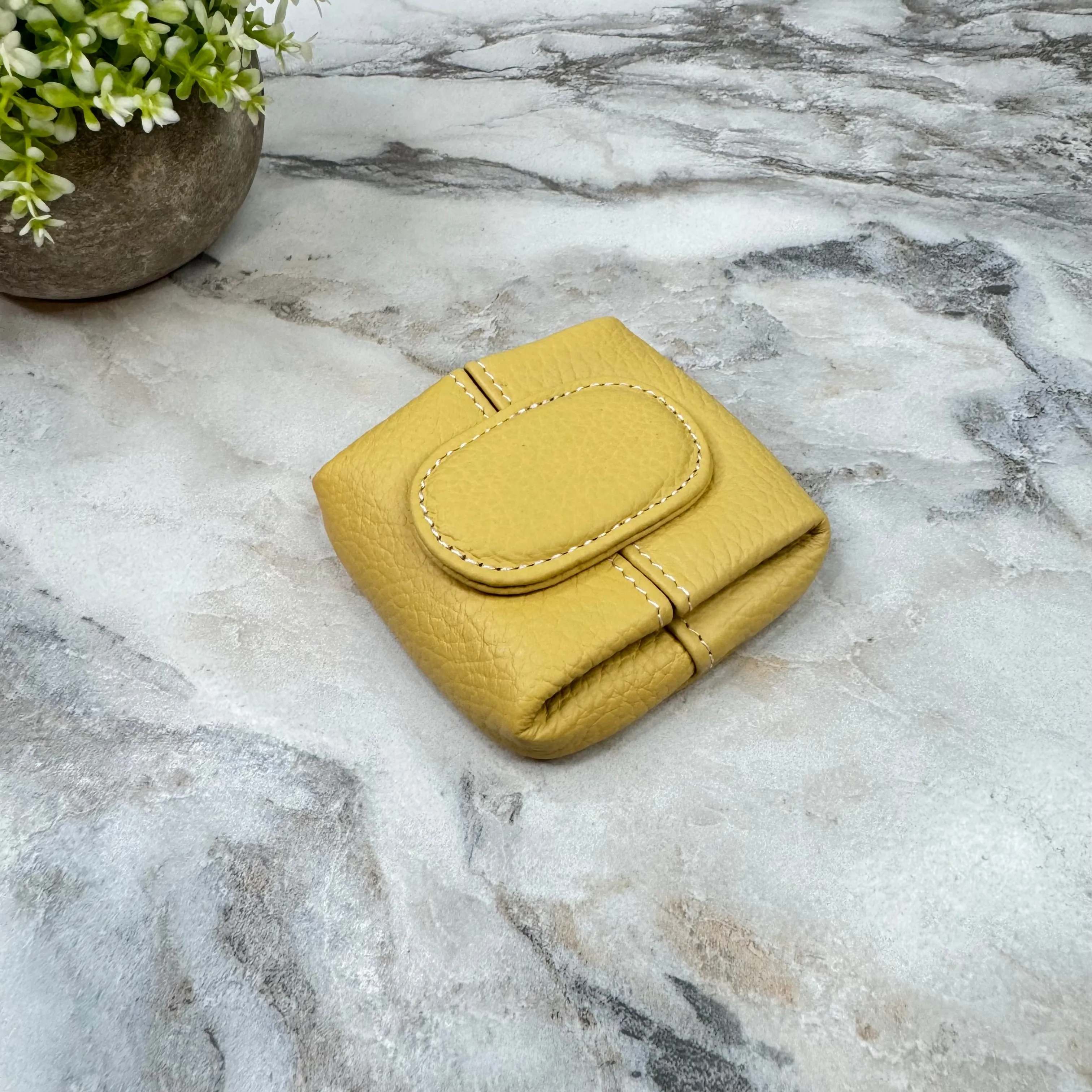 Coin Pouch Wallet - Genuine Leather