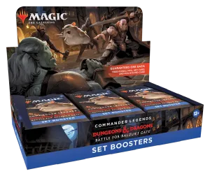 COMMANDER LEGENDS: BATTLE FOR BALDUR'S GATE Set Booster Packs