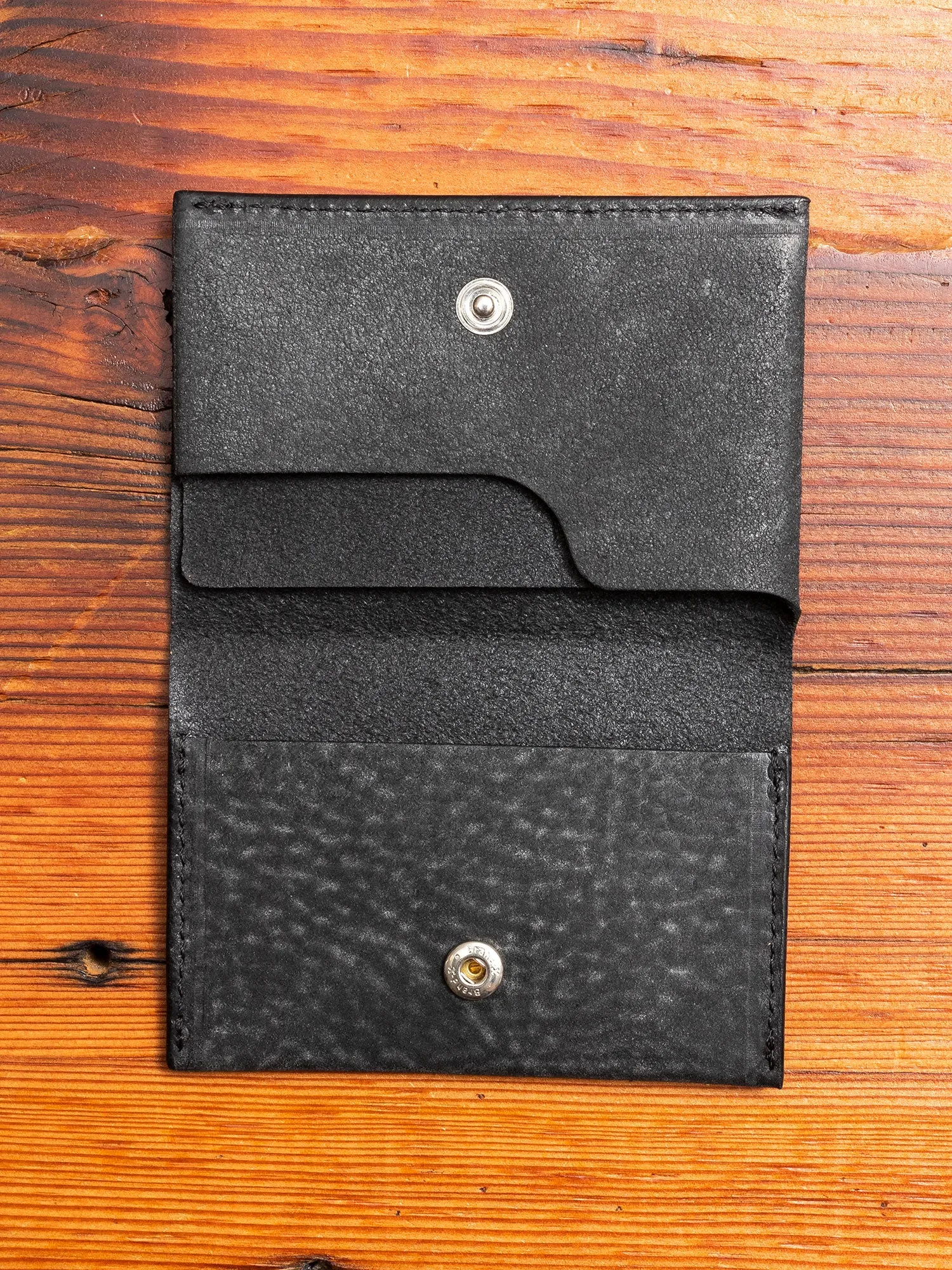 Compact Card Case in Black