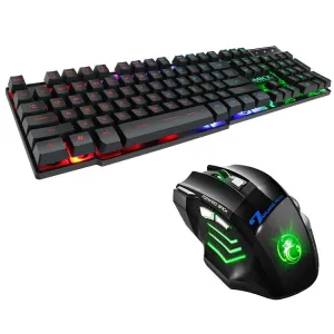 Computer Mouse Keyboard Gaming LED Colours Rainbow AN-300