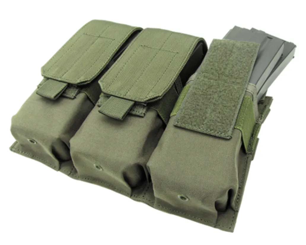 Condor Triple M4 Mag Pouch OD Green