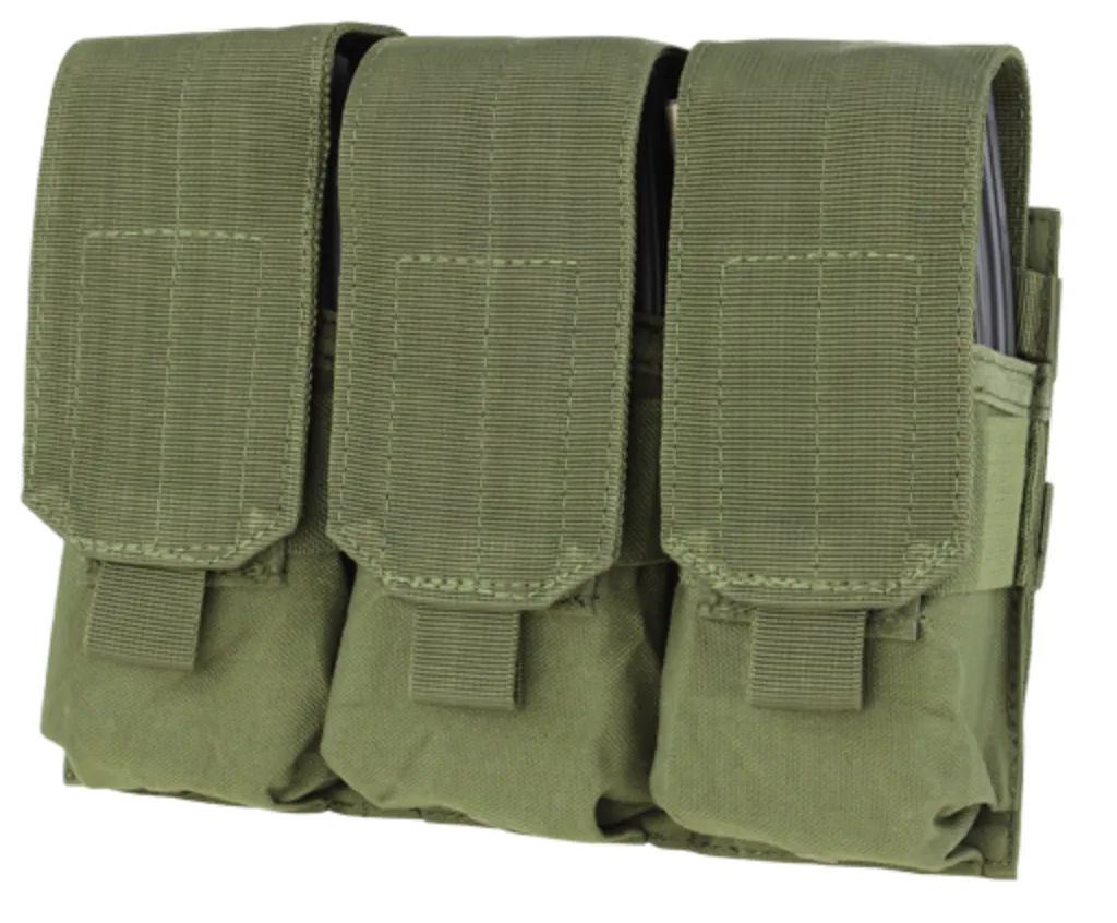 Condor Triple M4 Mag Pouch OD Green