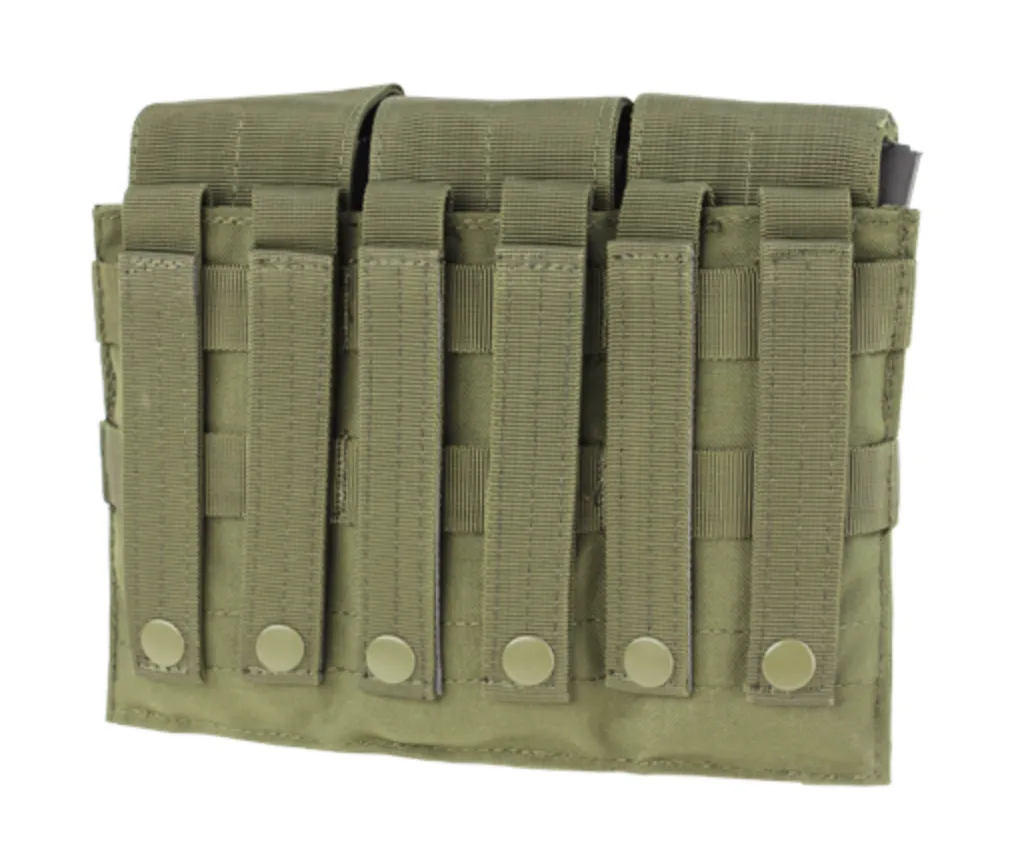 Condor Triple M4 Mag Pouch OD Green