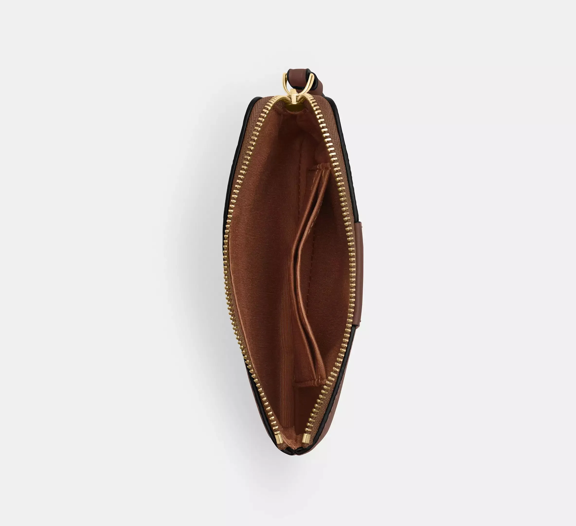 Corner Zip Wristlet In Signature Canvas